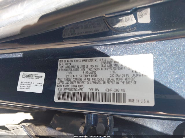 Продажа на аукционе авто 2025 Mazda Cx-50 2.5 S Preferred Package, vin: 7MMVABBM2SN310283, номер лота: 45155022