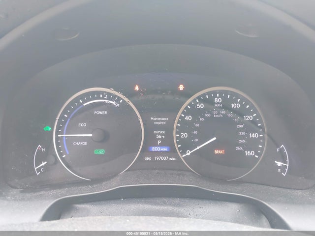 45155031 :رقم المزاد ، JTHBW1GG6D2028667 vin ، 2013 Lexus Es 300h مزاد بيع