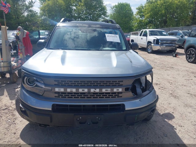 2023 Ford Bronco Sport Badlands მანქანა იყიდება აუქციონზე, vin: 3FMCR9D90PRD11319, აუქციონის ნომერი: 45155038