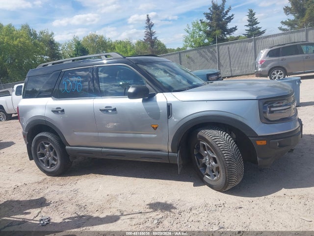 2023 Ford Bronco Sport Badlands მანქანა იყიდება აუქციონზე, vin: 3FMCR9D90PRD11319, აუქციონის ნომერი: 45155038