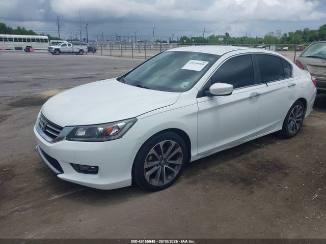 Продажа на аукционе авто 2015 Honda Accord Sport, vin: 1HGCR2F52FA096056, номер лота: 45155048