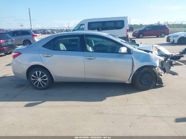 2016 Toyota Corolla Le მანქანა იყიდება აუქციონზე, vin: 5YFBURHE1GP402093, აუქციონის ნომერი: 45155056