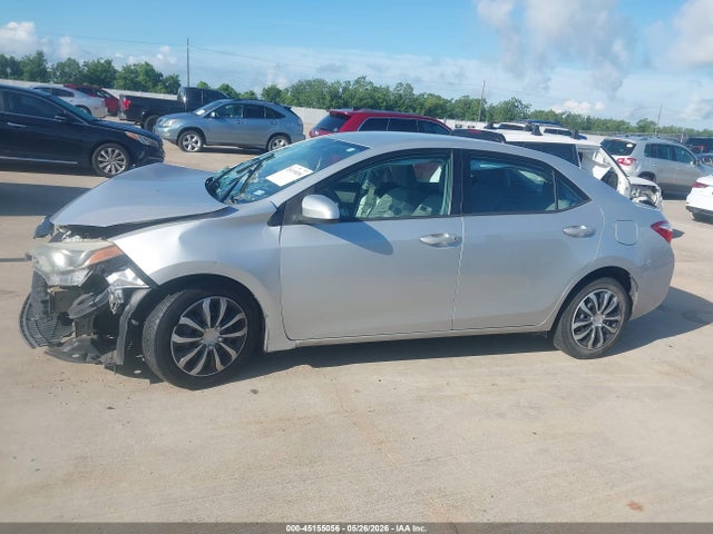 2016 Toyota Corolla Le მანქანა იყიდება აუქციონზე, vin: 5YFBURHE1GP402093, აუქციონის ნომერი: 45155056