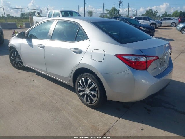 2016 Toyota Corolla Le მანქანა იყიდება აუქციონზე, vin: 5YFBURHE1GP402093, აუქციონის ნომერი: 45155056