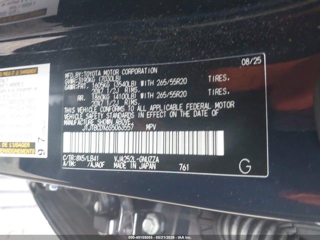 Lexus Gx 550 Premium+ 2025 JTJTBCDX6S5063557 Image 9