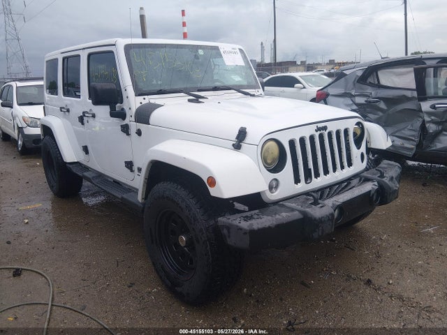 45155103 :رقم المزاد ، 1C4BJWEG4EL216177 vin ، 2014 Jeep Wrangler Unlimited Polar Edition مزاد بيع