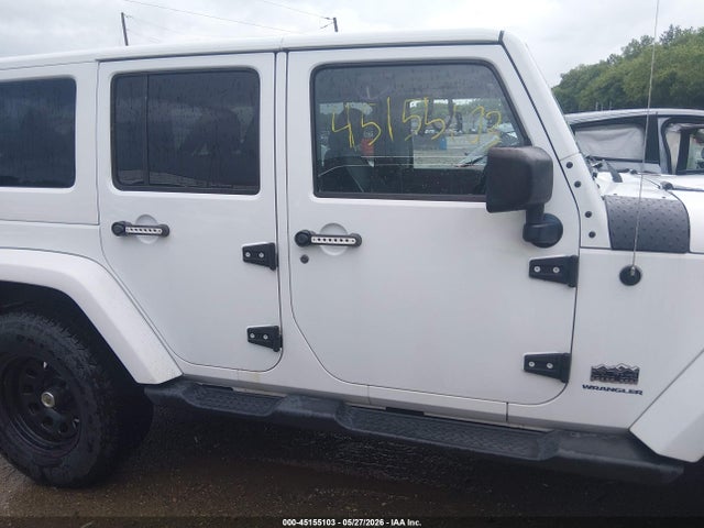 45155103 :رقم المزاد ، 1C4BJWEG4EL216177 vin ، 2014 Jeep Wrangler Unlimited Polar Edition مزاد بيع