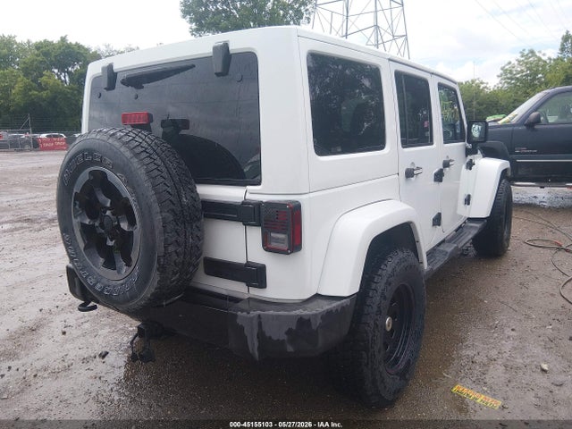 45155103 :رقم المزاد ، 1C4BJWEG4EL216177 vin ، 2014 Jeep Wrangler Unlimited Polar Edition مزاد بيع