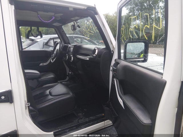 45155103 :رقم المزاد ، 1C4BJWEG4EL216177 vin ، 2014 Jeep Wrangler Unlimited Polar Edition مزاد بيع