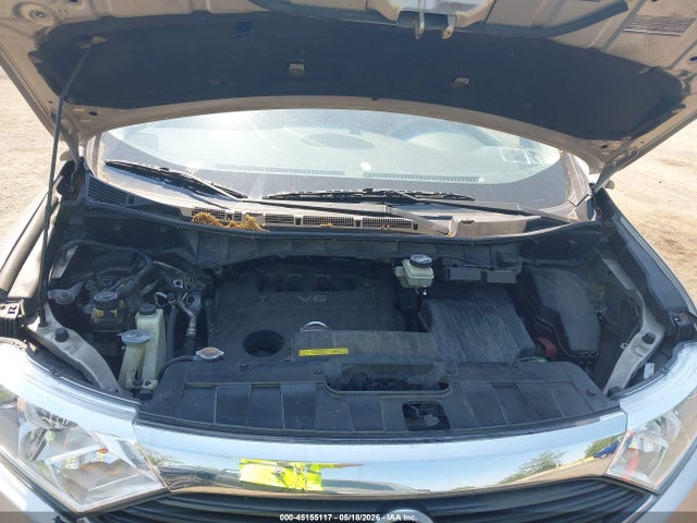 2011 Nissan Quest S მანქანა იყიდება აუქციონზე, vin: JN8AE2KP5B9012983, აუქციონის ნომერი: 45155117