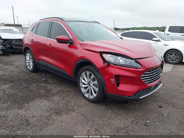 45155130 :رقم المزاد ، 1FMCU9J9XMUA01122 vin ، 2021 Ford Escape Titanium مزاد بيع