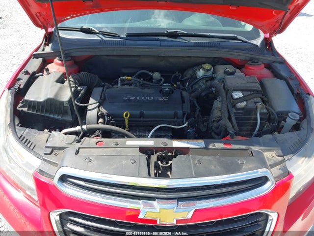 45155135 :رقم المزاد ، 1G1PB5SH0F7223401 vin ، 2015 Chevrolet Cruze Ls Manual مزاد بيع