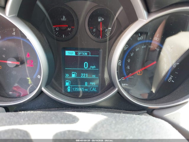 45155135 :رقم المزاد ، 1G1PB5SH0F7223401 vin ، 2015 Chevrolet Cruze Ls Manual مزاد بيع