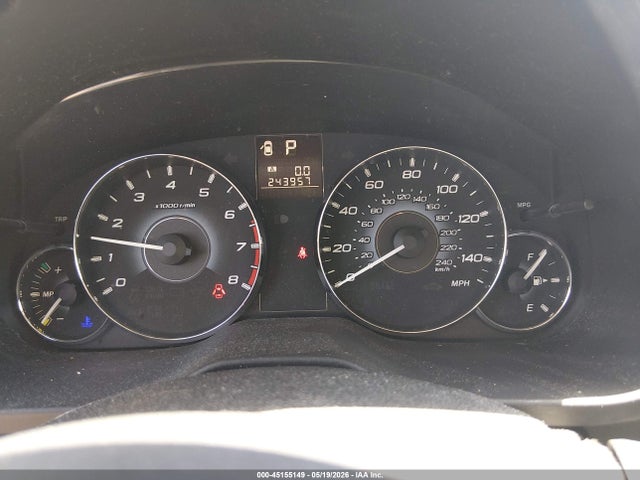 45155149 :رقم المزاد ، 4S3BMCK60A3236082 vin ، 2010 Subaru Legacy 2.5i Limited مزاد بيع