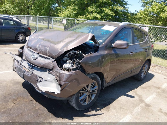 2014 Hyundai Tucson Se მანქანა იყიდება აუქციონზე, vin: KM8JUCAG1EU844890, აუქციონის ნომერი: 45155171