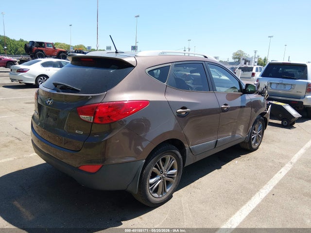 2014 Hyundai Tucson Se მანქანა იყიდება აუქციონზე, vin: KM8JUCAG1EU844890, აუქციონის ნომერი: 45155171