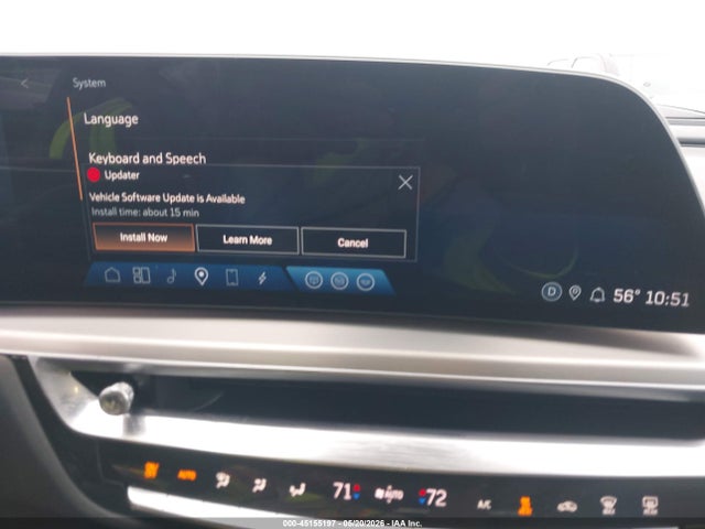 2023 Cadillac Lyriq Rwd Luxury მანქანა იყიდება აუქციონზე, vin: 1GYKPMRK1PZ002551, აუქციონის ნომერი: 45155197