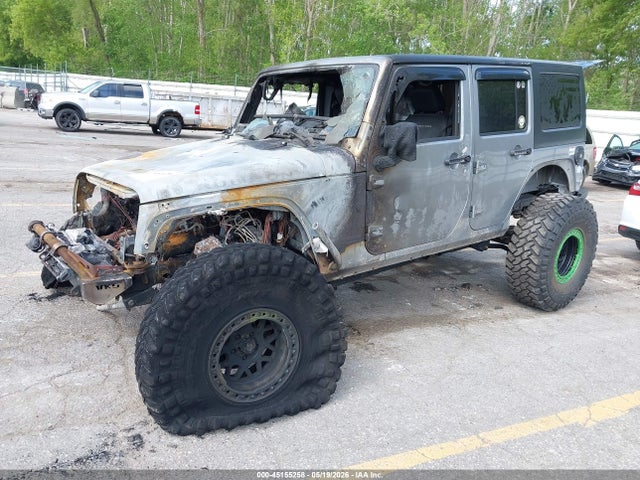 2015 Jeep Wrangler Unlimited Rubicon მანქანა იყიდება აუქციონზე, vin: 1C4BJWFG8FL693923, აუქციონის ნომერი: 45155258