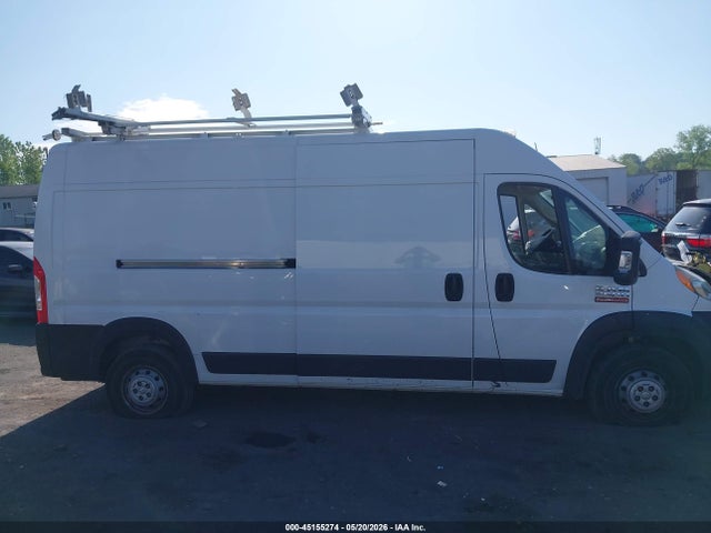 45155274 :رقم المزاد ، 3C6TRVDG3JE119815 vin ، 2018 Ram Promaster 2500 High Roof 159 Wb مزاد بيع