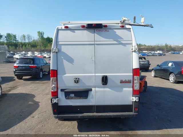 45155274 :رقم المزاد ، 3C6TRVDG3JE119815 vin ، 2018 Ram Promaster 2500 High Roof 159 Wb مزاد بيع