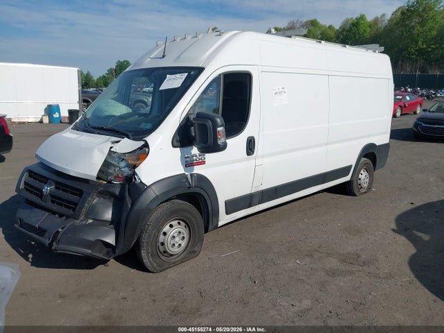 45155274 :رقم المزاد ، 3C6TRVDG3JE119815 vin ، 2018 Ram Promaster 2500 High Roof 159 Wb مزاد بيع