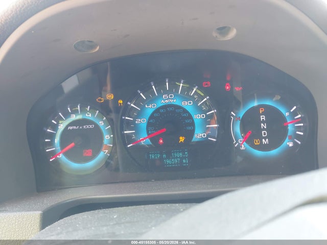 45155305 :رقم المزاد ، 3FAHP0JG5AR348782 vin ، 2010 Ford Fusion Sel مزاد بيع