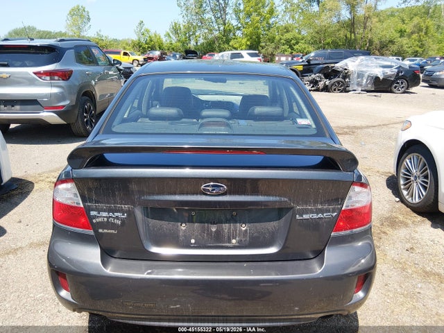 2009 Subaru Legacy 2.5i Limited მანქანა იყიდება აუქციონზე, vin: 4S3BL626897231057, აუქციონის ნომერი: 45155322