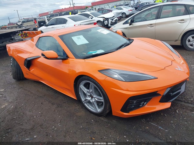 2022 Chevrolet Corvette Stingray Rwd  2lt მანქანა იყიდება აუქციონზე, vin: 1G1YB3D44N5119040, აუქციონის ნომერი: 45155340