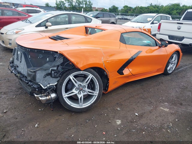 2022 Chevrolet Corvette Stingray Rwd  2lt მანქანა იყიდება აუქციონზე, vin: 1G1YB3D44N5119040, აუქციონის ნომერი: 45155340