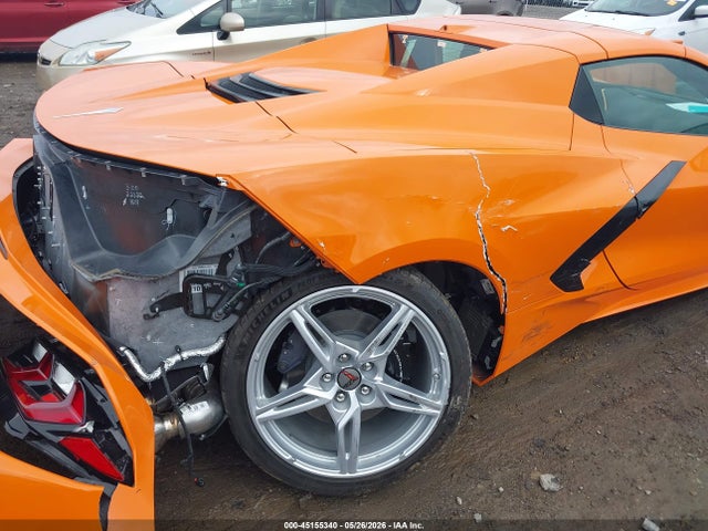 2022 Chevrolet Corvette Stingray Rwd  2lt მანქანა იყიდება აუქციონზე, vin: 1G1YB3D44N5119040, აუქციონის ნომერი: 45155340