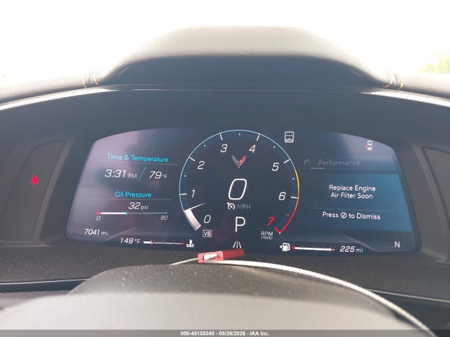 2022 Chevrolet Corvette Stingray Rwd  2lt მანქანა იყიდება აუქციონზე, vin: 1G1YB3D44N5119040, აუქციონის ნომერი: 45155340