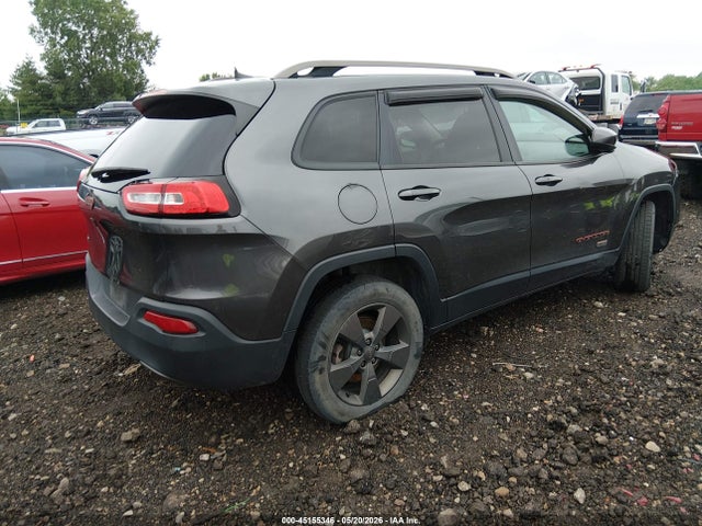 2016 Jeep Cherokee 75th Anniversary მანქანა იყიდება აუქციონზე, vin: 1C4PJMCB8GW309965, აუქციონის ნომერი: 45155346