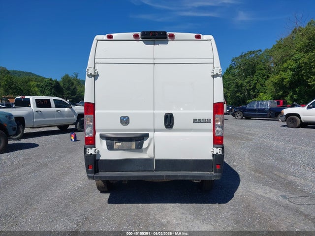 45155381 :رقم المزاد ، 3C6LRVDG0SE506999 vin ، 2025 Ram Promaster 2500 Tradesman High Roof 159 Wb W/pass Seat مزاد بيع