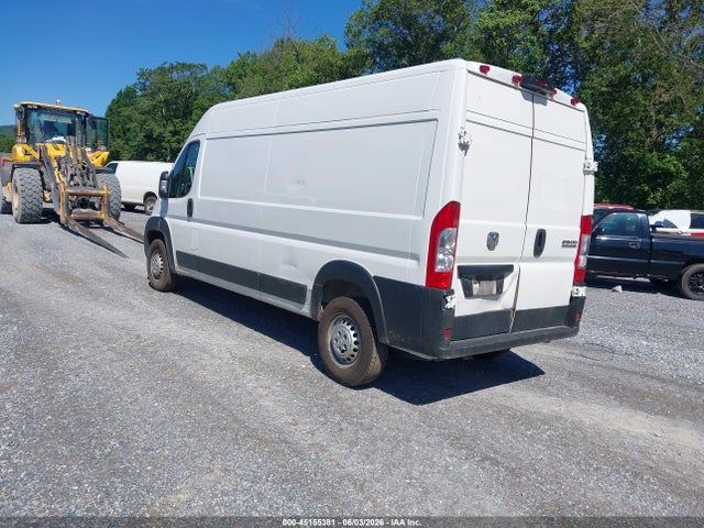 45155381 :رقم المزاد ، 3C6LRVDG0SE506999 vin ، 2025 Ram Promaster 2500 Tradesman High Roof 159 Wb W/pass Seat مزاد بيع