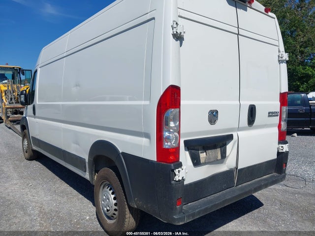 45155381 :رقم المزاد ، 3C6LRVDG0SE506999 vin ، 2025 Ram Promaster 2500 Tradesman High Roof 159 Wb W/pass Seat مزاد بيع