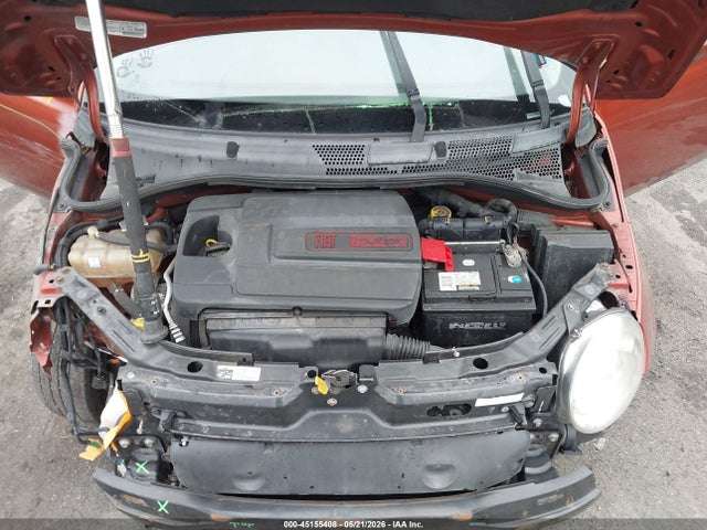 2013 Fiat 500 Pop მანქანა იყიდება აუქციონზე, vin: 3C3CFFAR3DT743020, აუქციონის ნომერი: 45155408