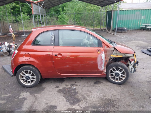 2013 Fiat 500 Pop მანქანა იყიდება აუქციონზე, vin: 3C3CFFAR3DT743020, აუქციონის ნომერი: 45155408