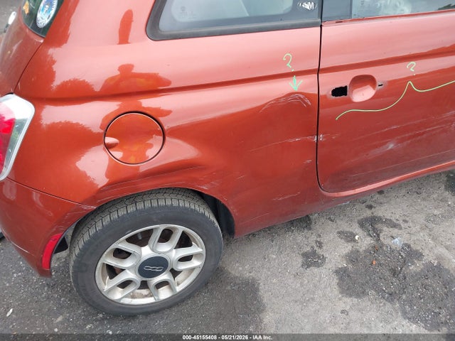 2013 Fiat 500 Pop მანქანა იყიდება აუქციონზე, vin: 3C3CFFAR3DT743020, აუქციონის ნომერი: 45155408