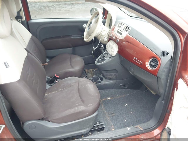 2013 Fiat 500 Pop მანქანა იყიდება აუქციონზე, vin: 3C3CFFAR3DT743020, აუქციონის ნომერი: 45155408