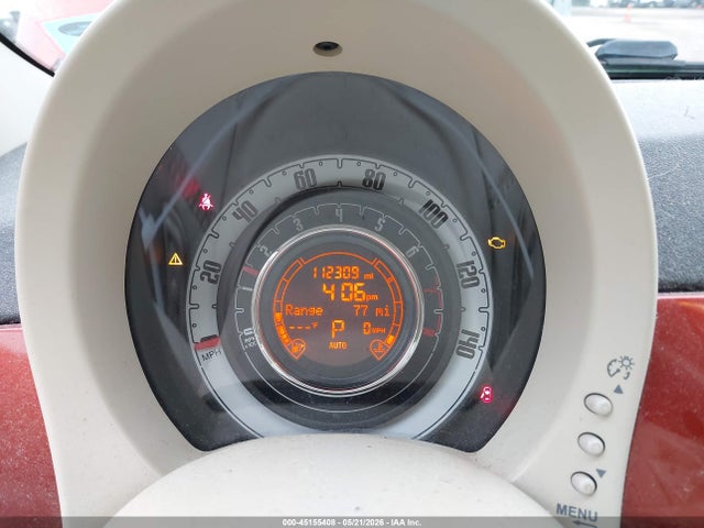 2013 Fiat 500 Pop მანქანა იყიდება აუქციონზე, vin: 3C3CFFAR3DT743020, აუქციონის ნომერი: 45155408