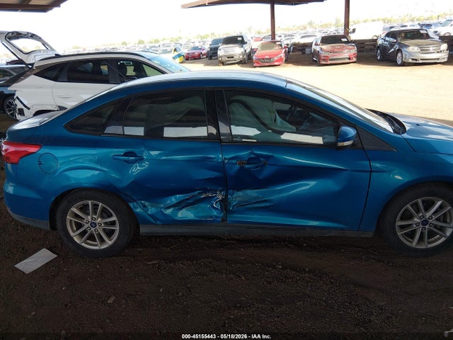 2015 Ford Focus Se მანქანა იყიდება აუქციონზე, vin: 1FADP3F22FL241448, აუქციონის ნომერი: 45155443