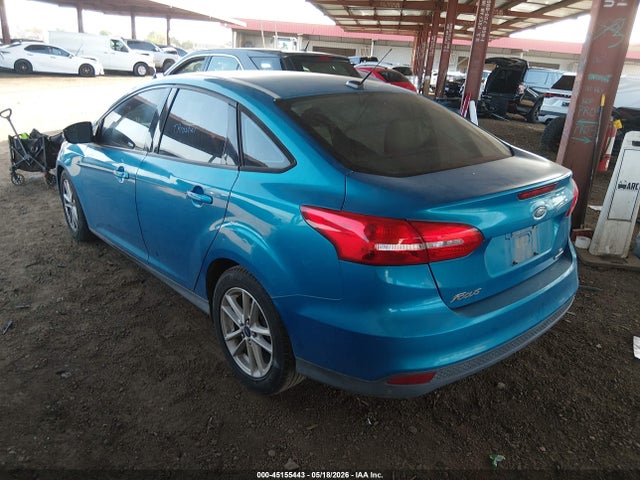 2015 Ford Focus Se მანქანა იყიდება აუქციონზე, vin: 1FADP3F22FL241448, აუქციონის ნომერი: 45155443