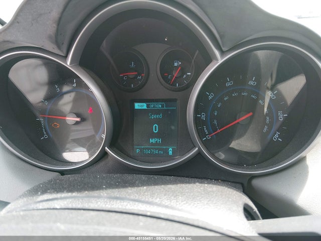 2014 Chevrolet Cruze Ls Auto მანქანა იყიდება აუქციონზე, vin: 1G1PA5SH3E7285070, აუქციონის ნომერი: 45155451