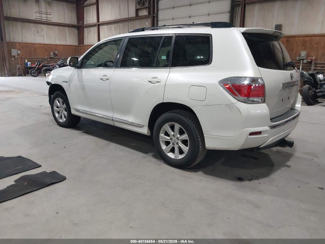 Продаж на аукціоні авто 2012 Toyota Highlander Hybrid Base V6, vin: JTEBC3EH3C2006976, номер лоту: 45155454