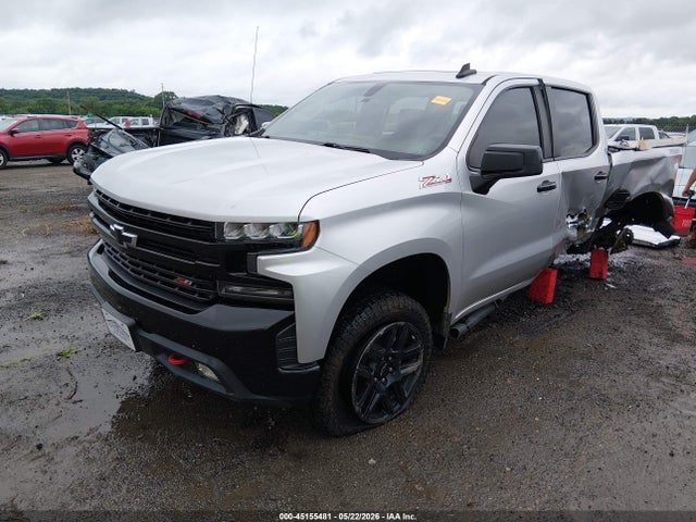45155481 :رقم المزاد ، 3GCPYFED5MG385661 vin ، 2021 Chevrolet Silverado 1500 4wd  Short Bed Lt Trail Boss مزاد بيع
