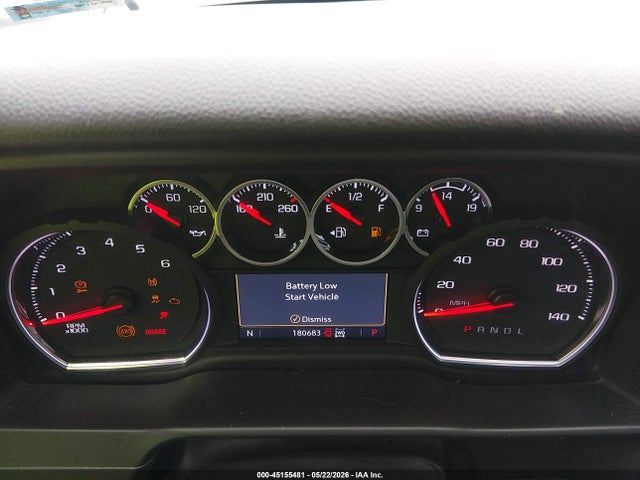 45155481 :رقم المزاد ، 3GCPYFED5MG385661 vin ، 2021 Chevrolet Silverado 1500 4wd  Short Bed Lt Trail Boss مزاد بيع