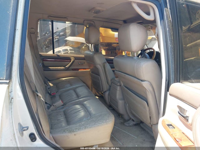 Aukcja sprzedaży 2002 Lexus Lx 470, vin: JTJHT00W423519548, numer aukcji: 45155496