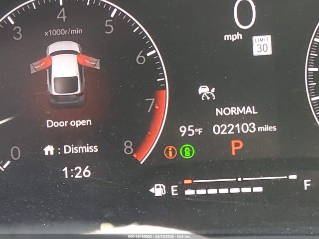 45155502 :رقم المزاد ، 19XFL2H89NE007292 vin ، 2022 Honda Civic Sport مزاد بيع