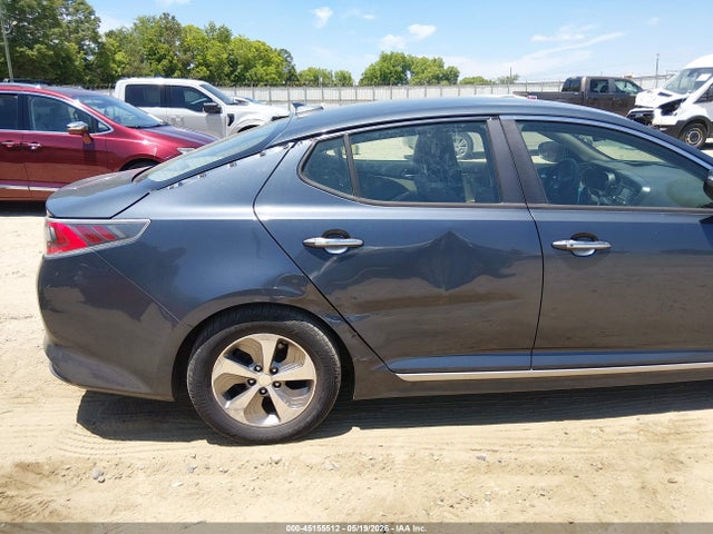 2015 Kia Optima Hybrid მანქანა იყიდება აუქციონზე, vin: KNAGM4AD8F5078644, აუქციონის ნომერი: 45155512