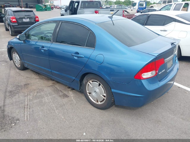 Продажа на аукционе авто 2009 Honda Civic Hybrid, vin: JHMFA36279S005942, номер лота: 45155517
